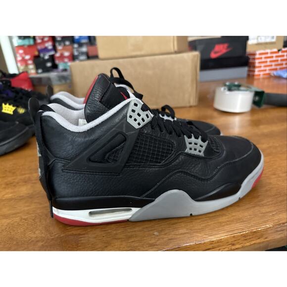 Size 8 - Air Jordan 4 Retro Bred Reimagined NBS111 main image 5
